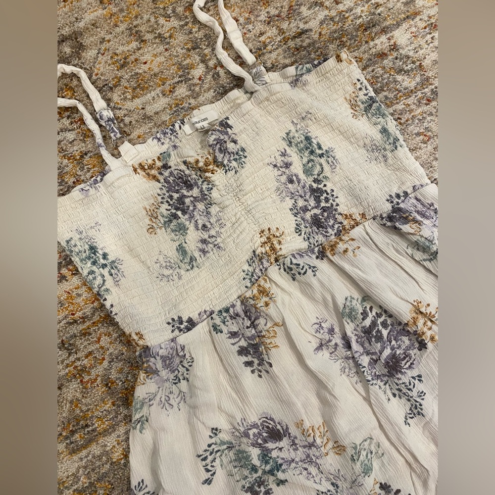 Maurice’s floral tank, size Large